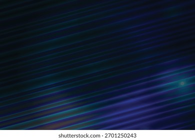 Abstrakte blaue diagonale Streifen mit heller Lichtflare, die eine futuristische und energetische Stimmung schaffen.