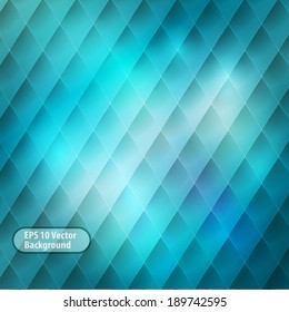 Abstract Blue Diamond background
