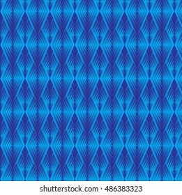 Abstract blue diamond pattern design vector illustration.