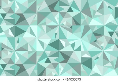 Abstract blue diamond vector geometric art background