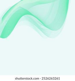 Abstract blue digital dynamic wave background