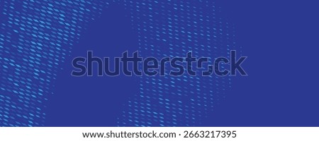 Abstract. Blue Digital Pixel Pattern Background. Technology or Science Research Presentation Backdrop.