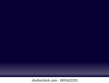 Abstract Blue Display Room (Vector Background), Suitable for Product Presentation Backdrop, Display, and Mock up.