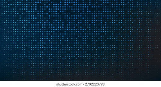 Abstract blue dots background design art