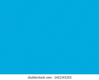 Abstract blue dots background. Vector illustration in comic style