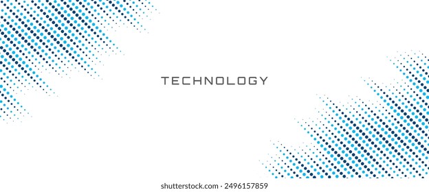 abstract blue dotted background vector design