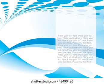 abstract blue dotted, stripes background, vector illustration