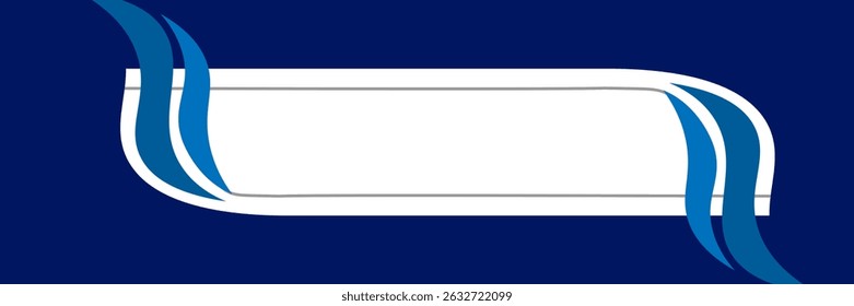 Abstract blue dynamic curves background for modern design