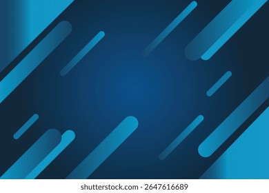 Abstrato azul dinâmico formas geométricas e linhas de fundo design para tecnologia ou apresentações de produtos digitais.	