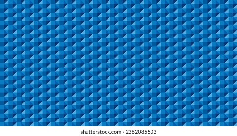 abstract blue emboss, seamless geometric vector background