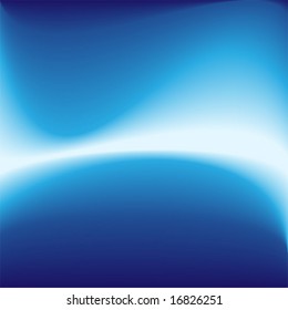 Abstract blue energy wave