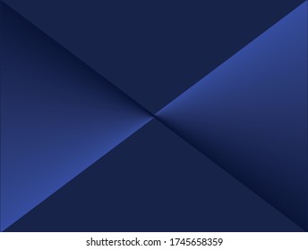 Abstrakter blauer Umschlag-Design-Illustrator EPS 10