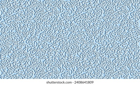 Abstract blue fabric background texture