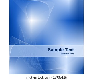 Fundo de fantasia azul abstrato com espaço de cópia. Uso de gradientes lineares misturados uns com os outros, sem malha. dez cores globais.
