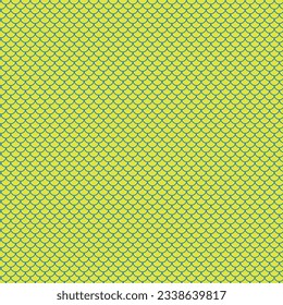 escala abstracta de peces azules con fondo verde