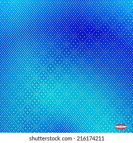abstract blue floral pattern blue background vector