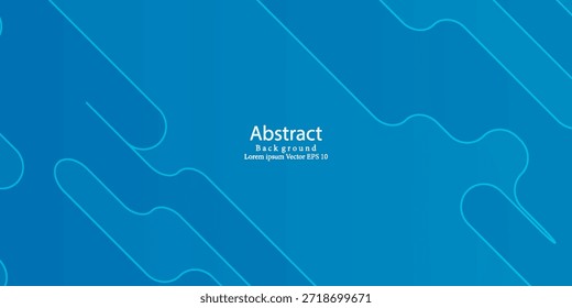 Fondo fluido azul Abstractas con patrón de líneas redondeadas que fluyen. Traje para el Anuncio, el Web, el folleto, el panfleto y la presentación