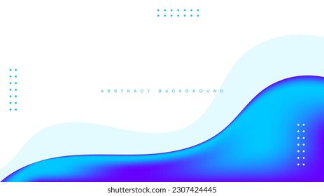 abstract blue fluid background for presentation, banner, poster, etc.vector illustration