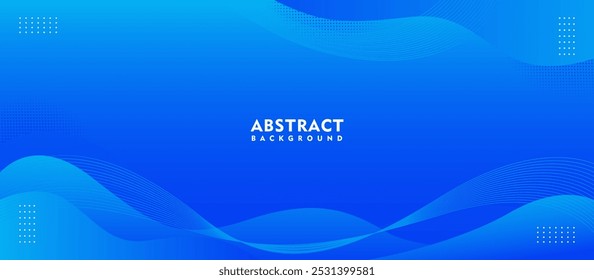 Modelo de fundo azul abstrato para fluidos. Design de fundo moderno. Cor do gradiente. Adequado para designs de banner e pôster