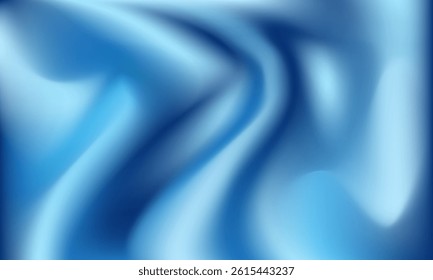 Abstract Blue Fluid Background Wallpaper