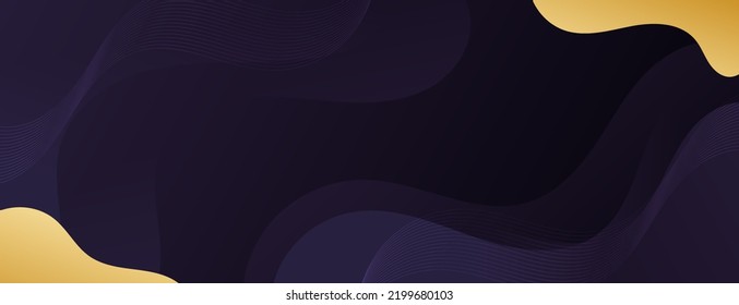 Resumen de la plantilla de la pancarta del fluido azul. Diseño de fondo moderno. color de gradiente. Ondas dinámicas. Composición de formas líquidas. Ajustar para banderas