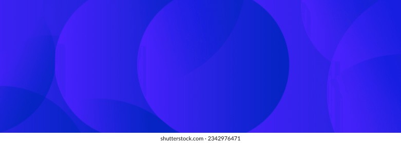 Abstrakter blauer Farbverlauf Geometrischer Bannerdesign-Hintergrund.