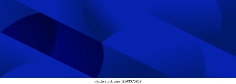 Fondo de diseño de Anuncio geométrico degradado de fluido azul Abstractas.