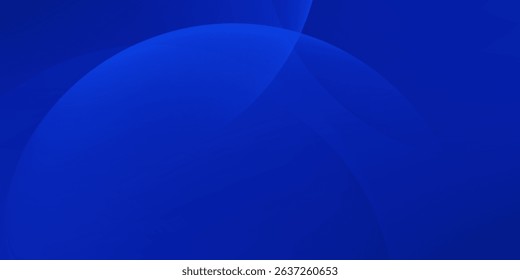 Abstract Blue fluid gradient Geometric banner design background.