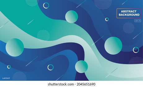 Resumen de diseño de gradiente de fondo futurista azul. Página de inicio del sitio web, plantilla de página de inicio. Vector eps 10