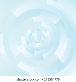 Abstract blue futuristic background, vector illustration