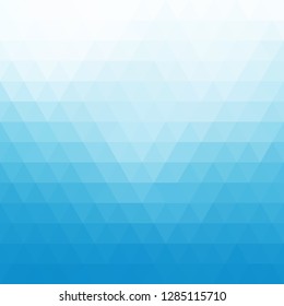 Abstract blue geometric background