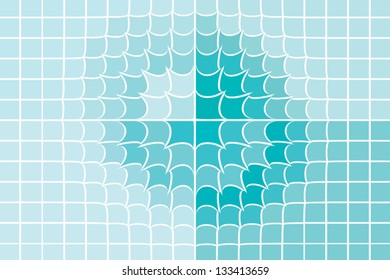 abstract blue geometric background
