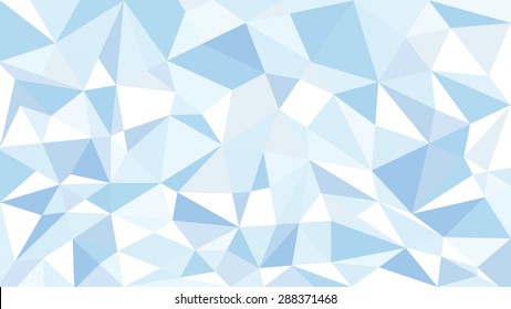 Abstract blue geometric background