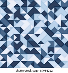 abstract blue geometric background