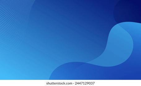 Fondo geométrico azul Abstractas.  Aplicable para la Tarjeta de regalo, Póster en la pared Plantilla de póster, EPS 10
