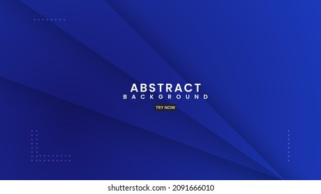 Abstract blue geometric background. dark blue gradation with Dynamic shape composition. futuristic concept for graphic design, background, web design, poster, banner, book, slideshow