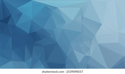 Projeto de fundo geométrico azul abstrato