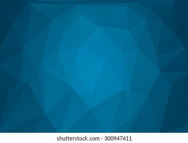 Abstract blue Geometric Background for Design