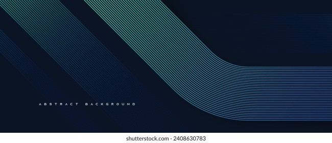 Abstract blue geometric background. Diagonal modern shape texture design vector.