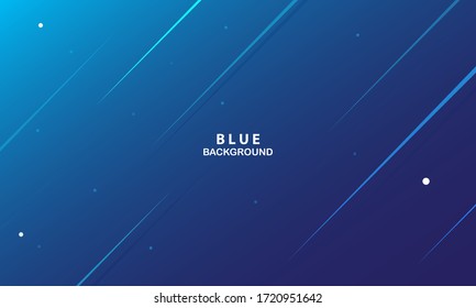 Abstract blue geometric background. Dynamic shapes composition. Eps10 vector