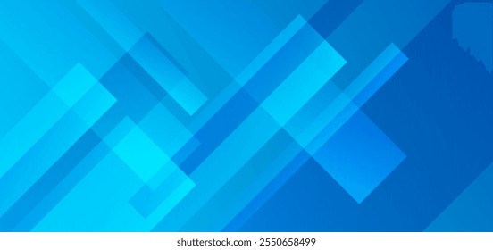 Abstract blue geometric background. Dynamic shapes composition. Cool background design for posters.