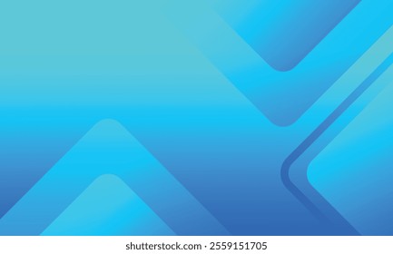 Abstract blue geometric background. Dynamic shapes composition. Cool background design for posters. Vector illustration