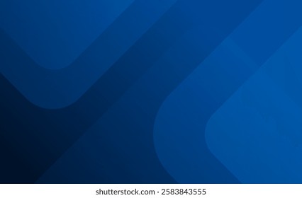 Abstract blue geometric background. Dynamic shapes composition. Cool background design for posters. Vector background.