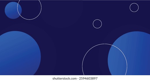 Abstract blue geometric background. Dynamic shapes vector eps10