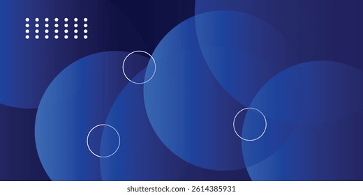 Abstract blue geometric background. Dynamic shapes composition. vector eps10
