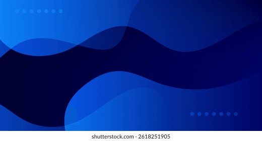 Fondo geométrico azul Abstractas. Composición de Formas dinámicas. Vector Eps10