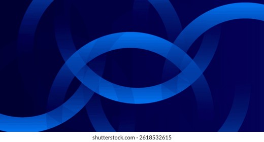 Abstract blue geometric background. Dynamic shapes composition. Eps10 vector, eps10.