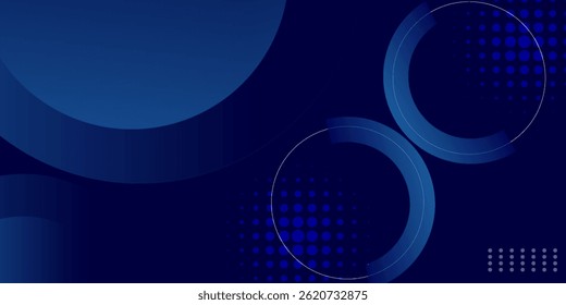 Fondo geométrico azul Abstractas. Composición de Formas dinámicas. Vector Eps10