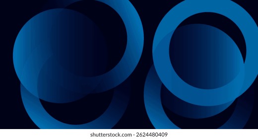 Abstract blue geometric background. Dynamic shapes composition. Vector illustration