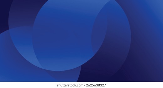 Abstract blue geometric background. Dynamic shapes vector illustration